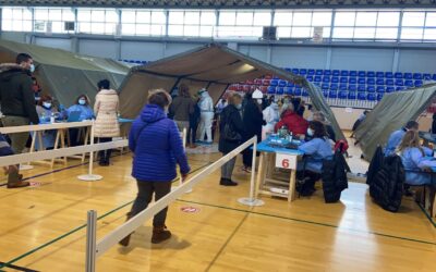 Los vecinos del Órbigo acuden masivamente al cribado de este domingo en Benavides de Órbigo