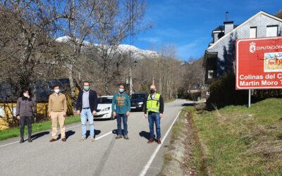 La Diputación de León invierte 88.900 euros en el pintado de marcas viales en 41 carreteras de la provincia