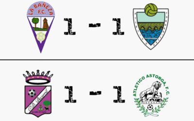 El Atlético Astorga y La Bañeza FC salvan los muebles a última hora