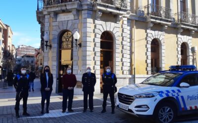 El Ayuntamiento de La Bañeza reconoce la labor de la Policía Local en el municipio durante la pandemia