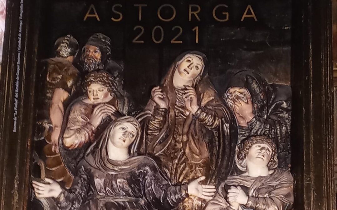 La Junta Profomento ensalza la obra de Gaspar Becerra en el cartel de la Semana Santa de Astorga 2021