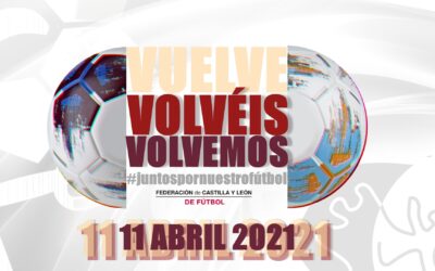 El fútbol de la Federación de Castilla y León volverá el 11 de abril