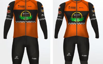 Astorga Cycling Team presenta el maillot que regalará a los participantes de la prueba Asturica Augusta este verano