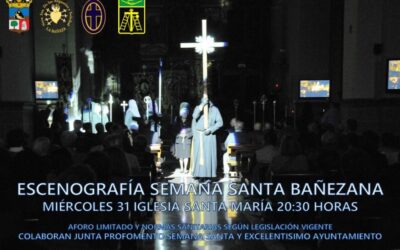 La Junta Profomento de La Bañeza presenta una escenografía de la Semana Santa bañezana para el Miércoles Santo