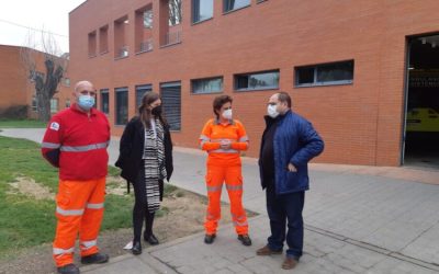 El Ayuntamiento bañezano plantea la mejora y acondicionamiento del entorno del Centro de Salud