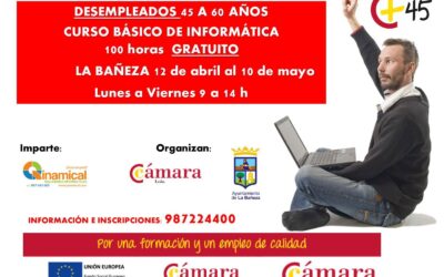 Arranca el primer curso de formación de la Cámara de Comercio de León en La Bañeza