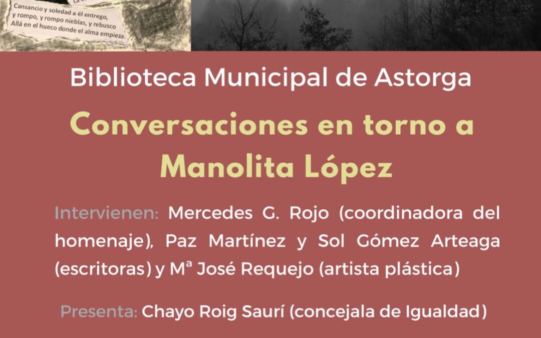 Llega a Astorga el homenaje a Manolita López, impulsado por una astorgana