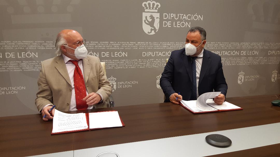 La Diputación renueva la cesión a la Junta de espacios en Cosamai destinados a tareas docentes de educación especial para sus usuarios
