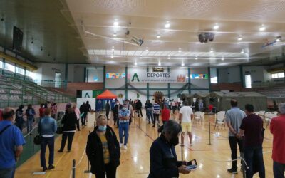 Astorga administra hoy 1.400 vacunas contra la covid en una jornada de récord