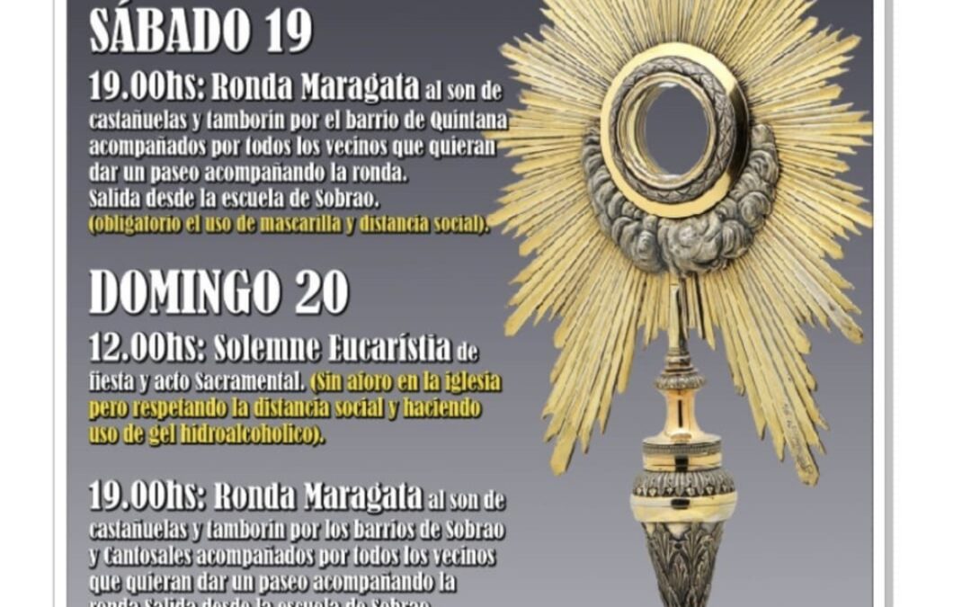 Val de San Román celebra este fin de semana la fiesta sacramental del Corpus