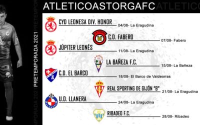 El Atlético Astorga encara una pretemporada de ocho partidos que comienza el próximo 4 de agosto