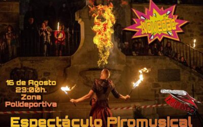 Se suspenden los fuegos artificiales de La Bañeza ante el riesgo de incendio y se cambian por un espectáculo piromusical