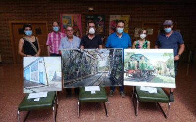 Pedro Cebrián Redondo gana el XIX Concurso de Pintura rápida Ciudad de La Bañeza