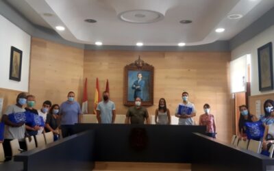 Una delegación francesa visita La Bañeza dentro del Art Aero Rap