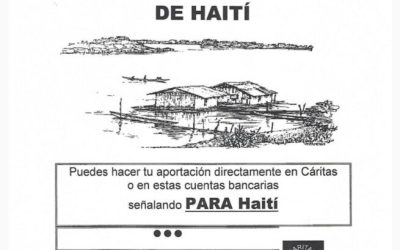 Cáritas Diocesana de Astorga organiza una colecta este fin de semana en las parroquias de toda la Diócesis a favor de los hermanos de Haití