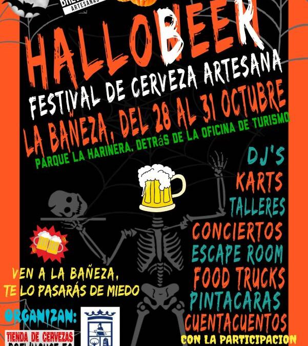 La Bañeza celebra una fiesta de la cerveza artesana en Halloween