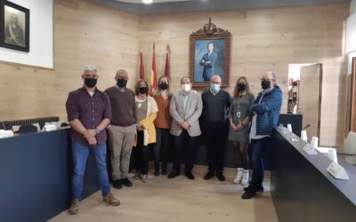 La Bañeza acoge la primera junta de Gobierno del Colegio de Arquitectos de León, con motivo de la exposición de la Bienal