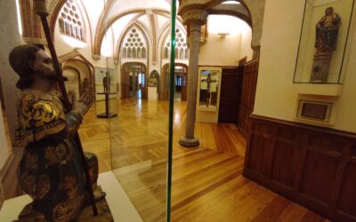 El Palacio propone a Santiago apóstol orando ante la Virgen del Pilar como pieza del mes