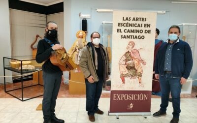 Crispín D’Olot expone en La Bañeza las piezas más representativas de las artes escénicas del medievo en el Camino de Santiago