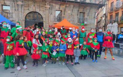 La Escuela Municipal de Atletismo de Astorga se calza las zapatillas por Navidad
