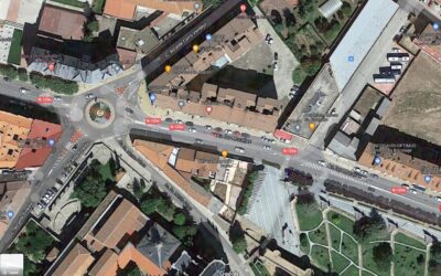 El Ayuntamiento de Astorga reforzará los pasos de peatones de la avenida de Las Murallas y la avenida de Ponferrada con puntos de luz