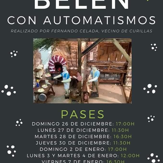 Valderrey instala un gran belén con movimiento, obra de Fernando Celada