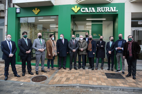 Caja Rural amplía su red de oficinas en León con la inauguración de una nueva en Villadangos del Páramo
