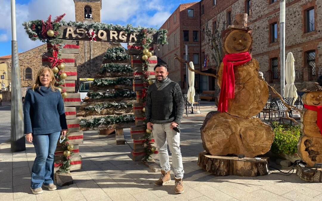 Astorga recibe la Navidad este viernes con el encendido de la iluminación