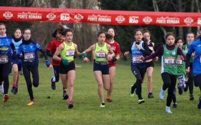 Gran nivel de los atletas del CAT Teleno en el Cross de Lugo