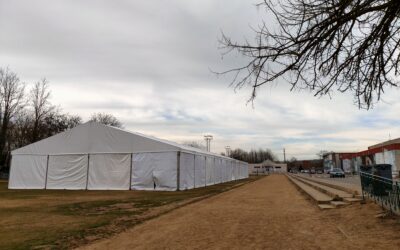 El ayuntamiento de La Bañeza suspende  el evento de la carpa de la Noche de Chispas