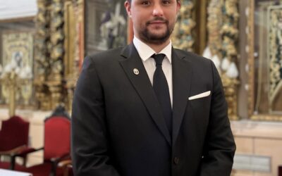 Carlos Ortega Marcos, mayordomo de la cofradía del Nazareno de La Bañeza