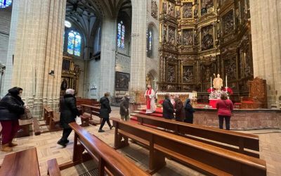 La catedral de Astorga acoge la fiesta de san Blas