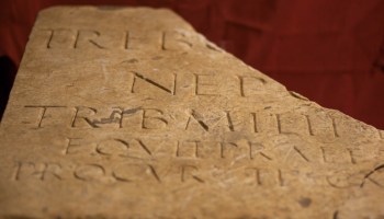 Una publicación sobre la lápida de Trebius Nepoti saldrá a la luz en mayo