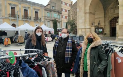 Abre la XXVI Feria del Stock del comercio bañezano con 28 expositores