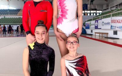 Camino González, Noa Fuertes, Marta García y Verónica Fernández consiguen su pase para el Nacional de Gimnasia Rítmica