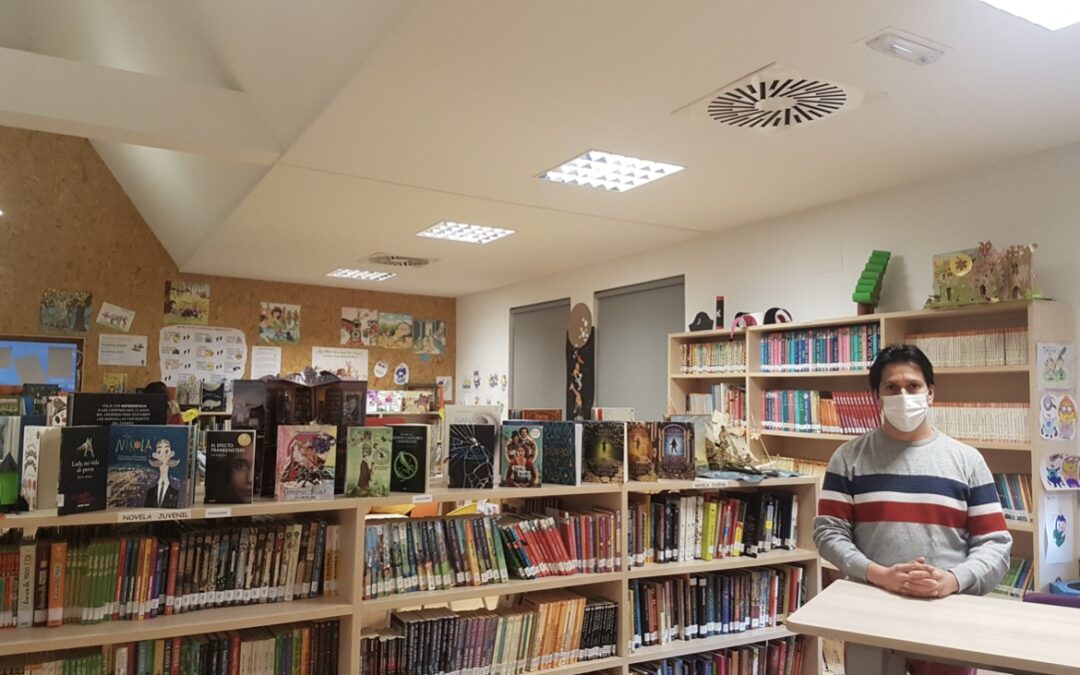 La biblioteca de Santa María del Páramo aumenta su capacidad para seguir creciendo