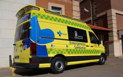 Dos personas resultan heridas en La Bañeza tras ser atropellados por un turismo en la Nacional VI