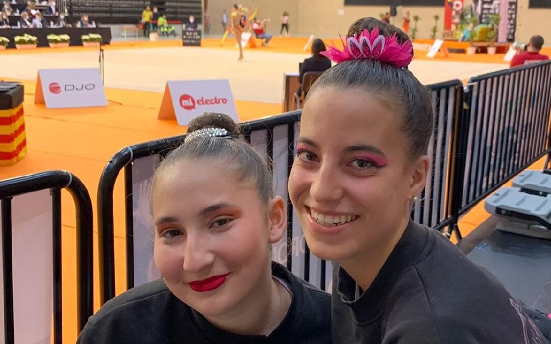 Gran actuación de las gimnastas astorganas en el Nacional