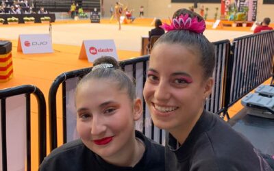 Gran actuación de las gimnastas astorganas en el Nacional