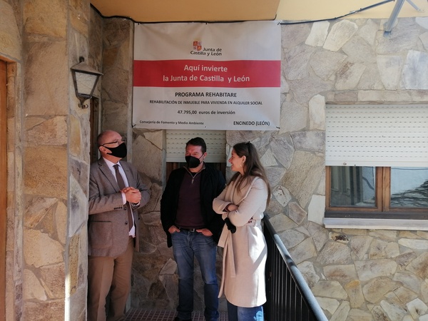 El programa Rehabitare de la Junta invierte cerca de 48.000 euros en acondicionar una vivienda en Encinedo