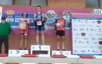 Daniel Martínez y Marina Guerra, campeones del Duatlón Sprint de Santa María del Páramo