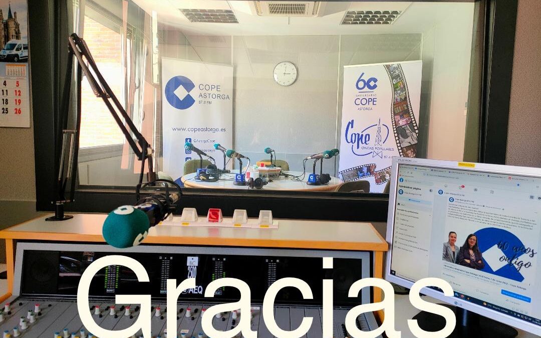 ¡Celebramos los 60 años de Cope Astorga contigo!