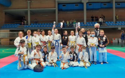 Gran actuación de los karatekas astorganos en el Campeonato Provincial