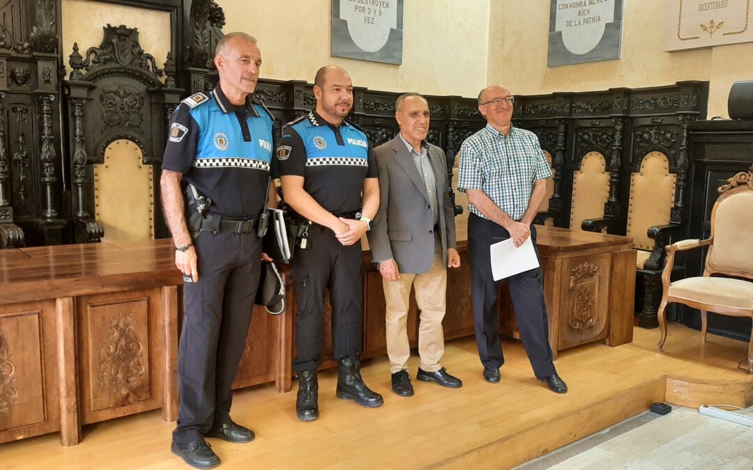 Jesús María Flórez Román, nuevo Oficial de la policía de Astorga