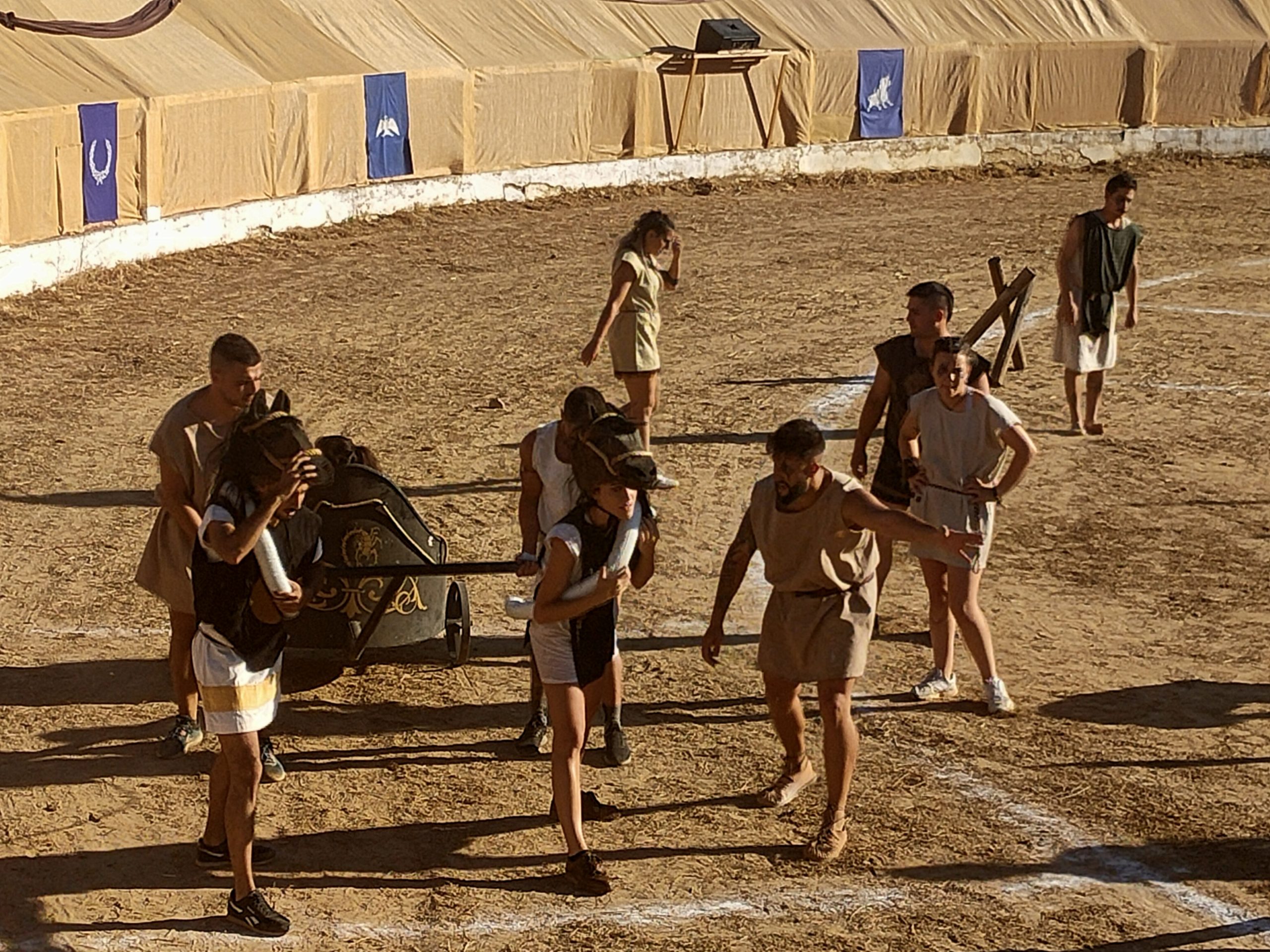 Astorga arranca los actos del 40 aniversario de Astures y Romanos con gladiadores, charlas y el rito de Beltane