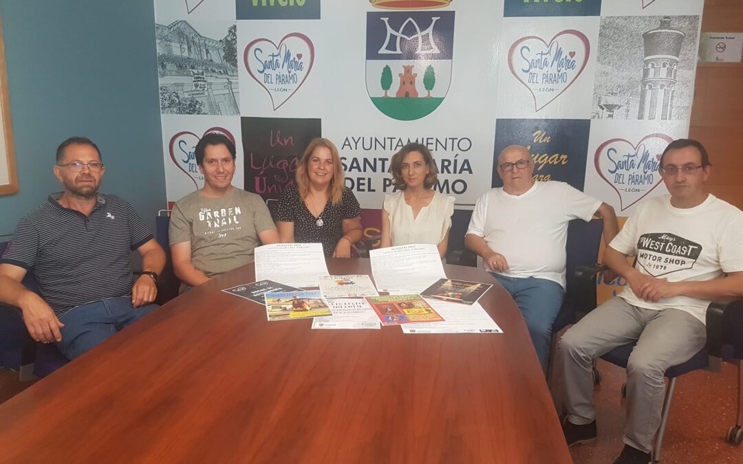 Santa María del Páramo presenta su agenda cultural, deportiva y de ocio para el mes de agosto