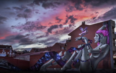 El Festival Art Aero Rap de La Bañeza firma su primer patrocinio privado con Caja Rural para apoyar el arte urbano de la zona