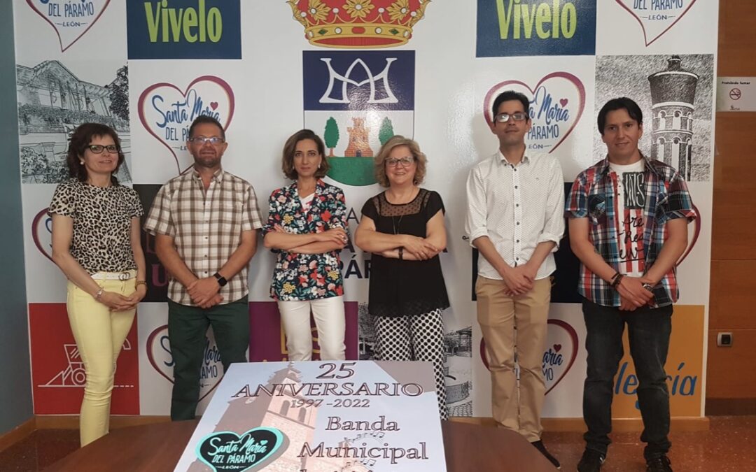 Santa María del Páramo ya tiene ganadora del concurso de carteles para conmemorar el 25 aniversario de la Banda Municipal de Música