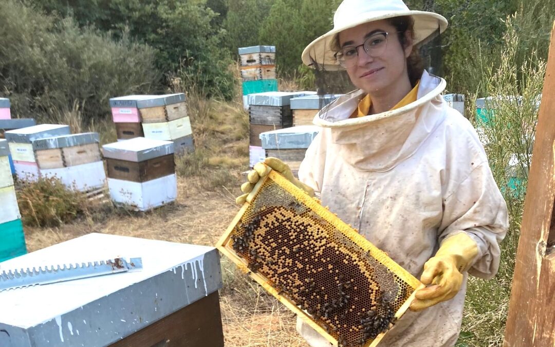 Lidia Fernández: «He conseguido despertar en la juventud el interés por la apicultura»