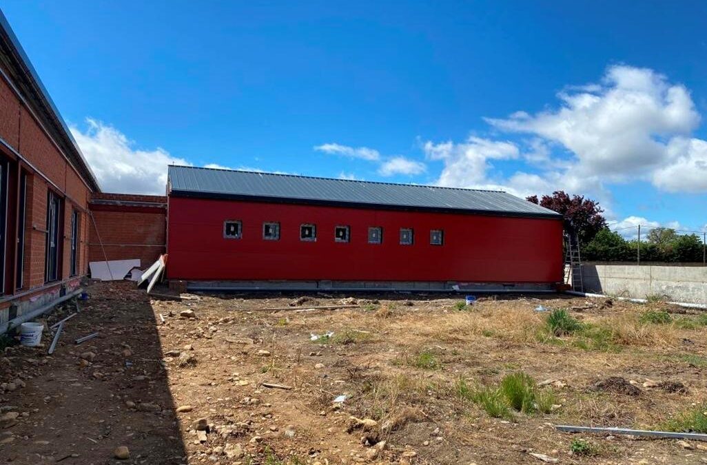 El Ayuntamiento de Hospital de Órbigo encara la recta final de las obras del centro de día